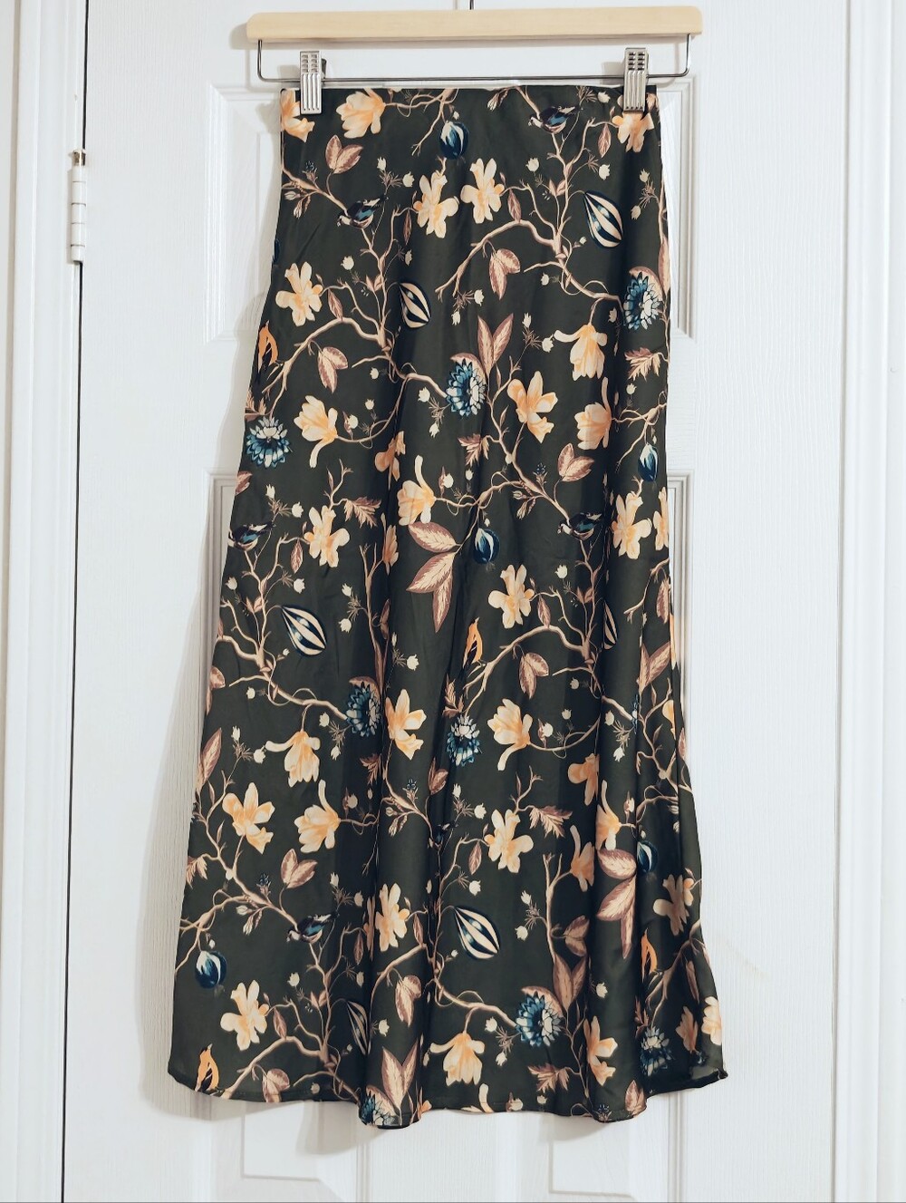 Urban Outfitters Printer Satin Skirt